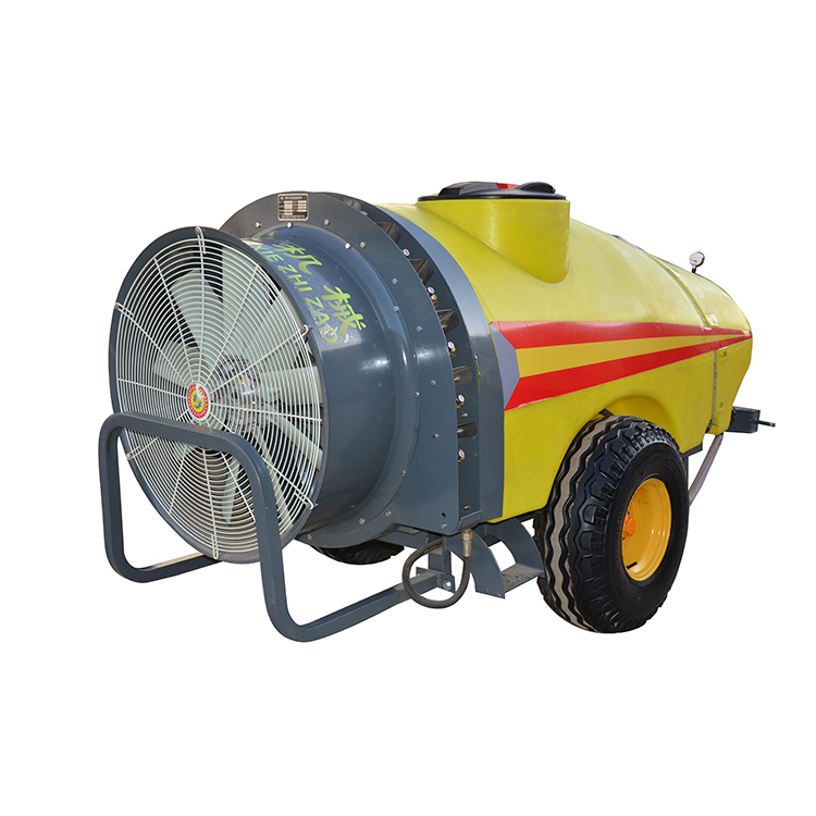Pulverizator de aer traversat